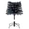 6ft. Unlit Black Sparkle Artificial Christmas Tree by Ashland®